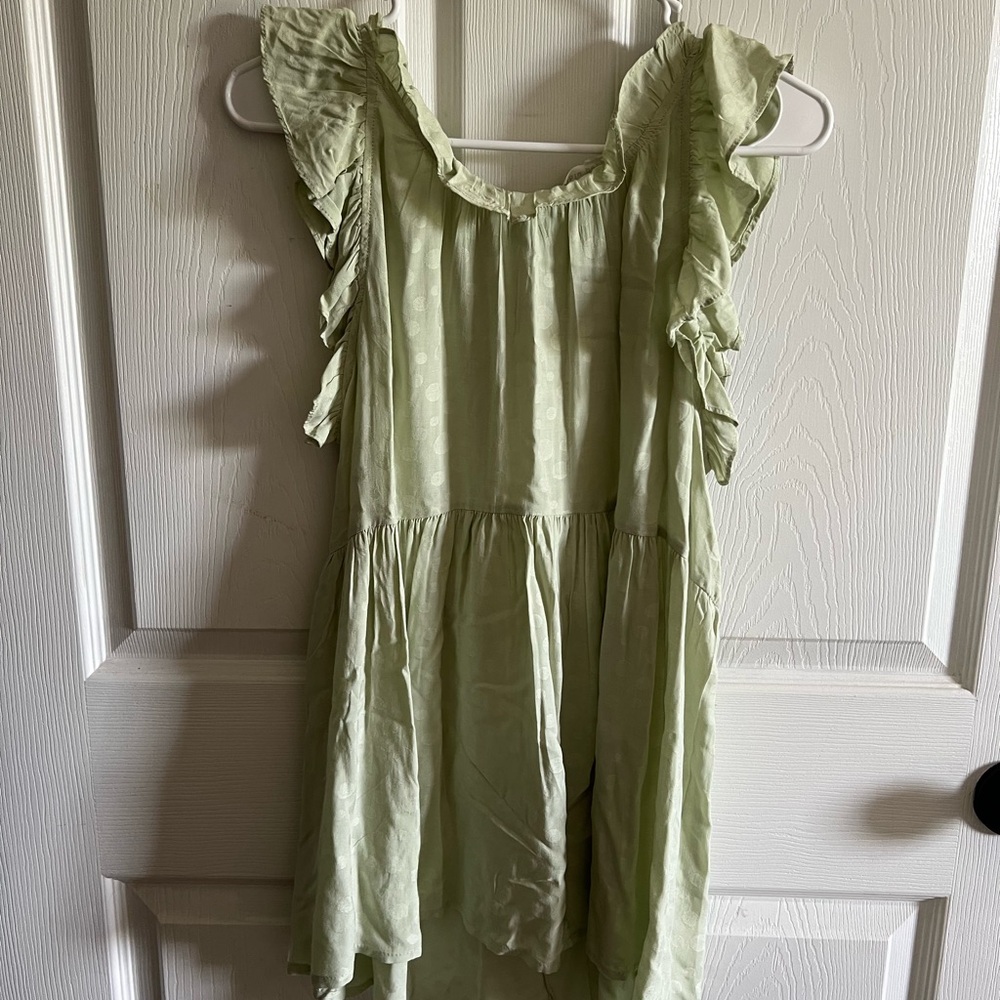 Blu Peper polka-dotted blouse